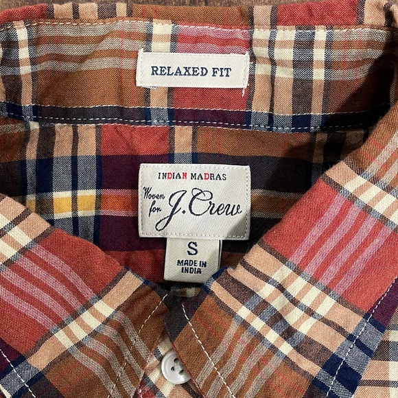 J. Crew mens short sleeve button down shirt - Picture 3 of 3